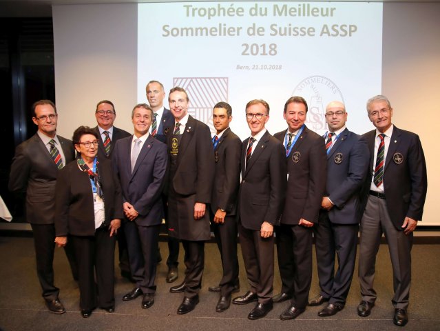 Concours du Meilleur Sommelier de Suisse 2018